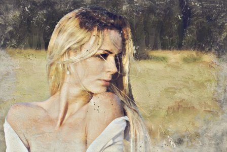 امرأة خمر فن الكولاج تصميم