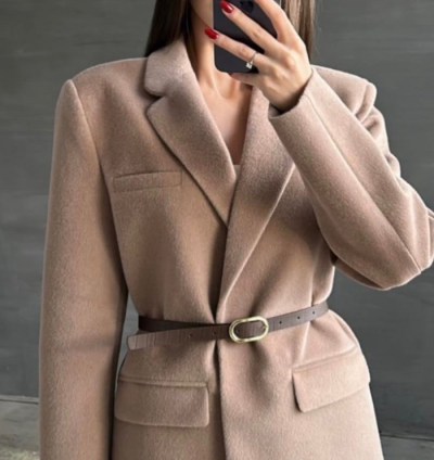 بليزر رسمي فرو أرنب