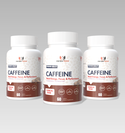 كبسولات الكافيين 60 كبسولة